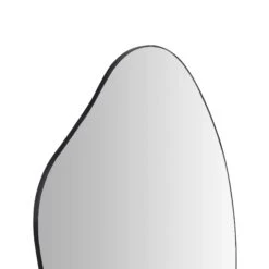 Pavia Irregular Shaped Extra Large Full Length Mirror 160 X 115 Cm, Black -Entreprise Cc Shop MIRR 102 BLACK detail1