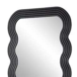 Venus Full Length Wave Mirror 180 X 100 Cm, Black 16 Venus Full Length Wave Mirror 180 X 100 Cm, Black -Entreprise Cc Shop MIRR 162 BLACK detail1