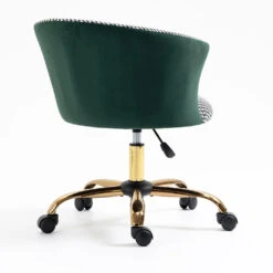 Kylie Houndstooth And Velvet Swivel Chair -Entreprise Cc Shop MO103HOUNDSTOOTH 4