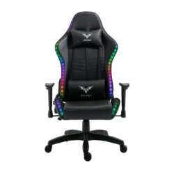 VIRIBUS X1 Office Gaming Chair With 12-Colour LED Light, Black 16 VIRIBUS X1 Office Gaming Chair With 12-Colour LED Light, Black -Entreprise Cc Shop MO92BLACKBLACK 1