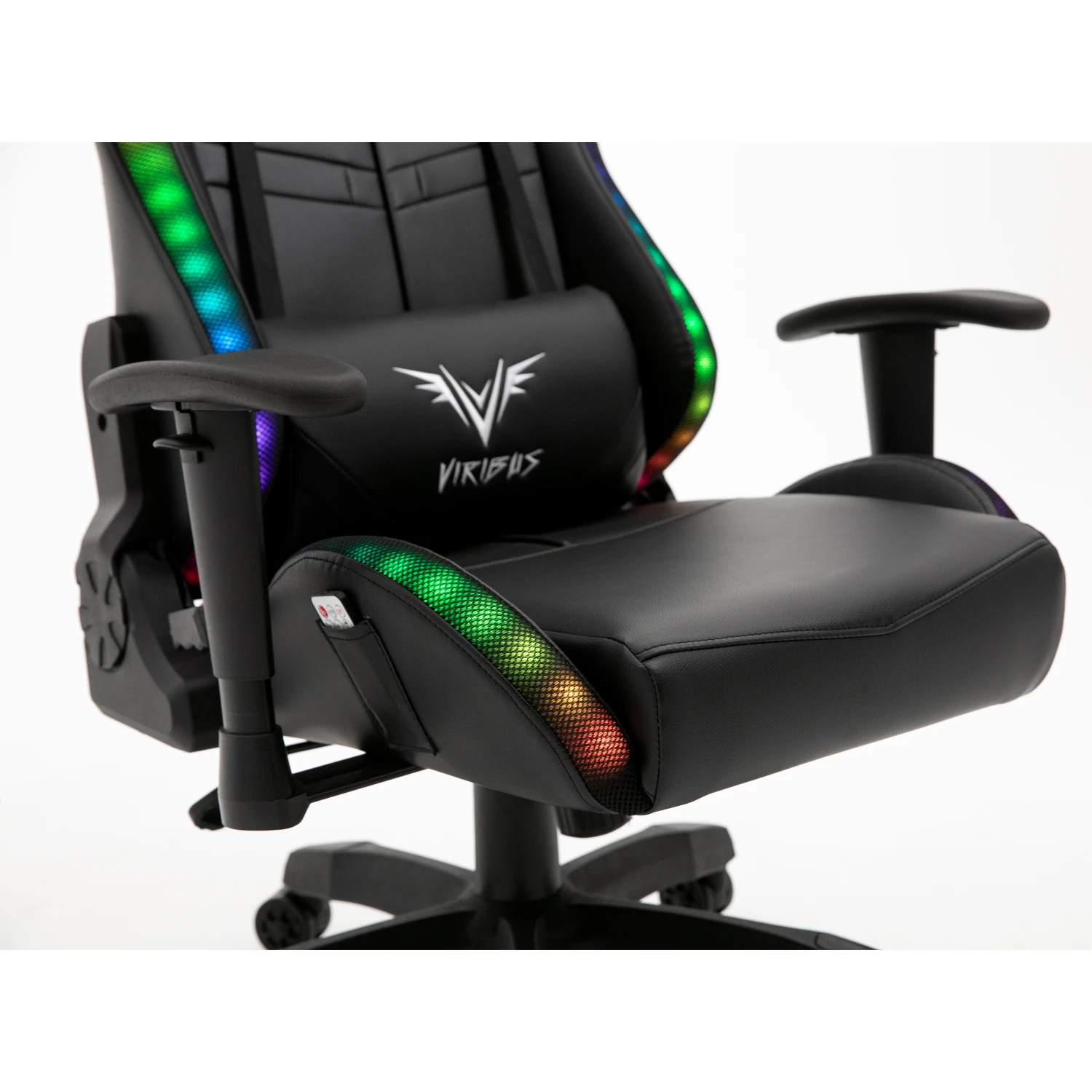 VIRIBUS X1 Office Gaming Chair With 12-Colour LED Light, Black 13 VIRIBUS X1 Office Gaming Chair With 12-Colour LED Light, Black - Image 11