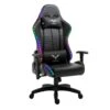 VIRIBUS X1 Office Gaming Chair With 12-Colour LED Light, Black 1 VIRIBUS X1 Office Gaming Chair With 12-Colour LED Light, Black -Entreprise Cc Shop MO92BLACKBLACK main