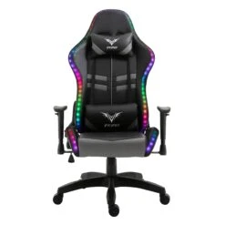 VIRIBUS X1 Office Gaming Chair With 12-Colour LED Lights, Black And Grey 17 VIRIBUS X1 Office Gaming Chair With 12-Colour LED Lights, Black And Grey -Entreprise Cc Shop MO92GREYBLACK 1