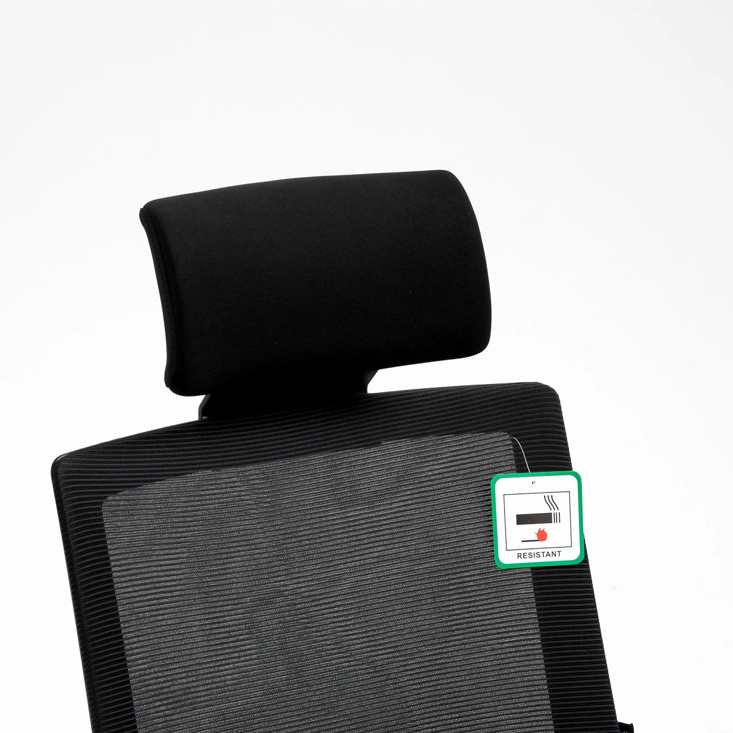 Joni High Back Mesh Office Chair With Headrest In Black 7 Joni High Back Mesh Office Chair With Headrest In Black - Image 5