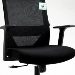 Joni High Back Mesh Office Chair With Headrest In Black 16 Joni High Back Mesh Office Chair With Headrest In Black -Entreprise Cc Shop MO96BLACK detail2 0c34facc aef7 4413 8aa4 69f59c4a9b6f
