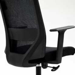Joni High Back Mesh Office Chair With Headrest In Black 18 Joni High Back Mesh Office Chair With Headrest In Black -Entreprise Cc Shop MO96BLACK detail4 ec707f85 21aa 4620 bc96 150ba275ee41