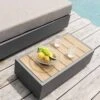 Jardin Aluminium Outdoor Side Table, Granite 2 Jardin Aluminium Outdoor Side Table, Granite -Entreprise Cc Shop OD ALU1 GRANITE STB scene1