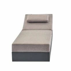 Jardin Aluminium Outdoor Sun Lounger, Granite 19 Jardin Aluminium Outdoor Sun Lounger, Granite -Entreprise Cc Shop OD ALU1 GRANITE SUNLG WB4