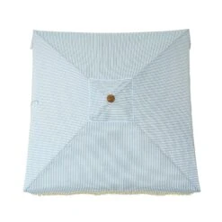 Gabriel Sage Green And White Striped Fringed Cabana 23 Gabriel Sage Green And White Striped Fringed Cabana -Entreprise Cc Shop OD CABA 03 SAGESTRP WB3