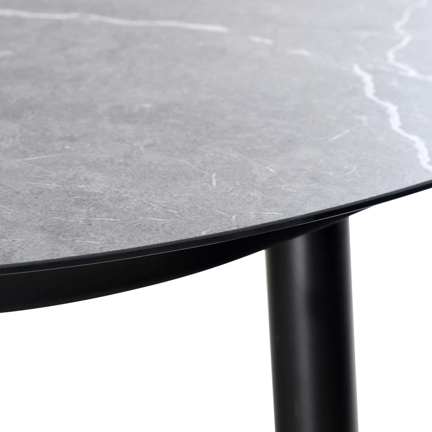 Montebello 6-Seater Outdoor Black Rope And Aluminium Oval Dining Set With Grey Ceramic Dining Table 13 Montebello 6-Seater Outdoor Black Rope And Aluminium Oval Dining Set With Grey Ceramic Dining Table - Image 11