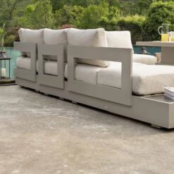 Jardin Aluminium Large Corner Casual Dining Set With Rising Table, Pumice 21 Jardin Aluminium Large Corner Casual Dining Set With Rising Table, Pumice -Entreprise Cc Shop OD DINE 905 PUMICE SET scene4