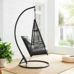 Lydia Geometric Rattan & Rope Mix Indoor Outdoor Hanging Chair 16 Lydia Geometric Rattan & Rope Mix Indoor Outdoor Hanging Chair -Entreprise Cc Shop OD HC 014 2 fa39dd10 572a 4da6 8de0 fc60c0661d9d