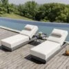 Pedra Rope And Aluminium Outdoor Sun Lounger And Side Table Set 2 Pedra Rope And Aluminium Outdoor Sun Lounger And Side Table Set -Entreprise Cc Shop OD ROPE2 GREY SLG SET main