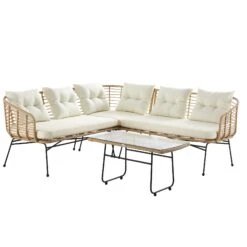 St Loy Natural Rattan Corner Sofa Set With Table 16 St Loy Natural Rattan Corner Sofa Set With Table -Entreprise Cc Shop OD SF 016 WB1