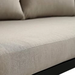 Albany Aluminium Corner Sofa Set With Reclining Back And Coffee Table, Taupe 30 Albany Aluminium Corner Sofa Set With Reclining Back And Coffee Table, Taupe -Entreprise Cc Shop OD SF 1023 TAUPE detail5