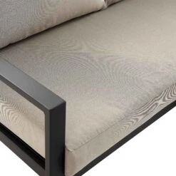 Albany Aluminium Corner Sofa Set With Reclining Back And Coffee Table, Taupe 31 Albany Aluminium Corner Sofa Set With Reclining Back And Coffee Table, Taupe -Entreprise Cc Shop OD SF 1023 TAUPE detail6