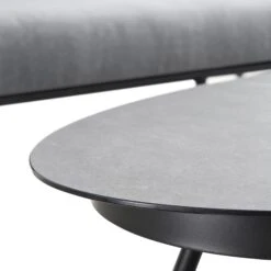 Montebello 4-Seater Outdoor Black Rope And Aluminium Sofa Set With Grey Ceramic Coffee Table 23 Montebello 4-Seater Outdoor Black Rope And Aluminium Sofa Set With Grey Ceramic Coffee Table -Entreprise Cc Shop OD SF 1029 BLACK detail2