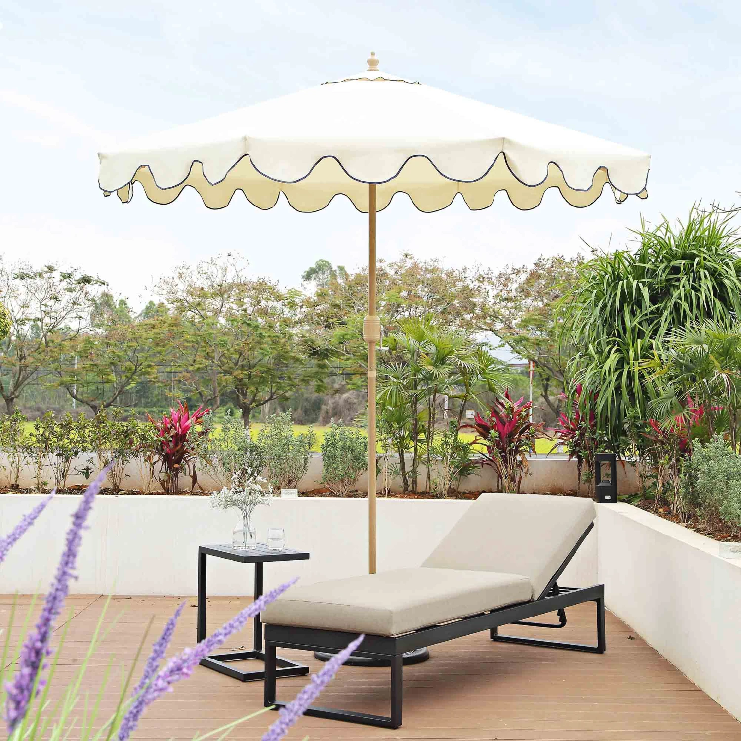 Albany Aluminium Sun Lounger, Taupe 3 Albany Aluminium Sun Lounger, Taupe