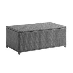 Granchester 120cm Rattan Storage Box, Grey 18 Granchester 120cm Rattan Storage Box, Grey -Entreprise Cc Shop OD TRUNK 8047 DARKGREY WB2