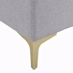 Haven Grey Fabric 120cm Large Storage Ottoman Bench -Entreprise Cc Shop OTTO 2510 GREYFAB detail3