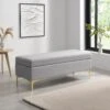 Haven Grey Fabric 120cm Large Storage Ottoman Bench 1 Haven Grey Fabric 120cm Large Storage Ottoman Bench -Entreprise Cc Shop OTTO 2510 GREYFAB main