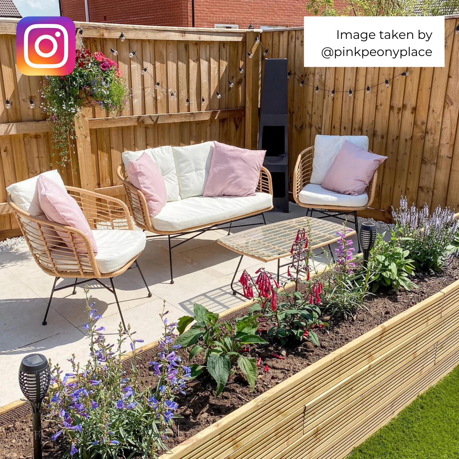 St Loy Natural 4 Seater Rattan Sofa Set 3 St Loy Natural 4 Seater Rattan Sofa Set - Image 2