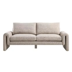Hampstead Taupe Boucle Curved 3-Seater Sofa 15 Hampstead Taupe Boucle Curved 3-Seater Sofa -Entreprise Cc Shop XRSF 2161 TAUPE BOUCLE 3ST WB1