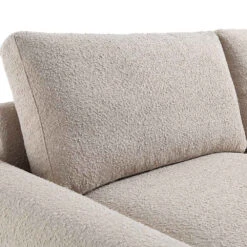 Hampstead Taupe Boucle Curved 3-Seater Sofa 21 Hampstead Taupe Boucle Curved 3-Seater Sofa -Entreprise Cc Shop XRSF 2161 TAUPE BOUCLE 3ST detail1