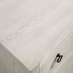 Thalia Concave Chest Of Drawers, Washed White -Entreprise Cc Shop XXCOD 023 WHITEWASH detail4