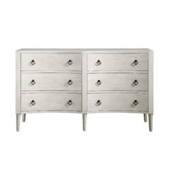 Thalia Concave Double Chest Of Drawers, Washed White 19 Thalia Concave Double Chest Of Drawers, Washed White -Entreprise Cc Shop XXCOD 024 WHITEWASH WB1