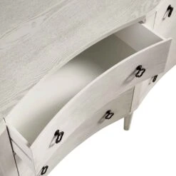 Thalia Concave Double Chest Of Drawers, Washed White 27 Thalia Concave Double Chest Of Drawers, Washed White -Entreprise Cc Shop XXCOD 024 WHITEWASH detail1