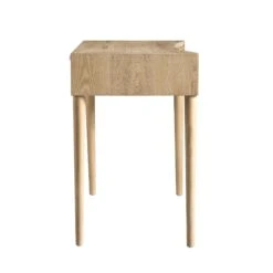 Thalia Concave Dressing Table, Natural -Entreprise Cc Shop XXDSK 022 NAT WB5