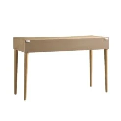 Thalia Concave Dressing Table, Natural -Entreprise Cc Shop XXDSK 022 NAT WB6