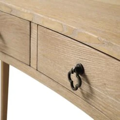 Thalia Concave Dressing Table, Natural -Entreprise Cc Shop XXDSK 022 NAT detail2