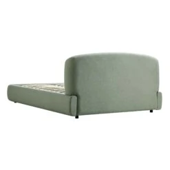 Constance Winged Headboard Ottoman Storage Bed, Olive Linen 28 Constance Winged Headboard Ottoman Storage Bed, Olive Linen -Entreprise Cc Shop ZD 2182 OLIVE LIN WB6
