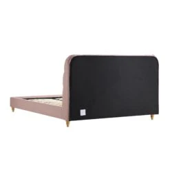 Leamington Deep-Buttoned Upholstered Bed, Rosewater Pink Fabric 25 Leamington Deep-Buttoned Upholstered Bed, Rosewater Pink Fabric -Entreprise Cc Shop ZX 1063 PALEPINK FAB WB5