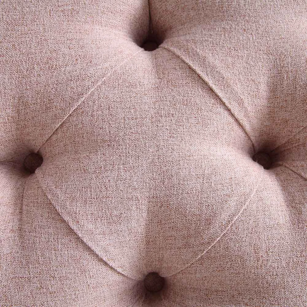 Leamington Deep-Buttoned Upholstered Bed, Rosewater Pink Fabric 14 Leamington Deep-Buttoned Upholstered Bed, Rosewater Pink Fabric - Image 12