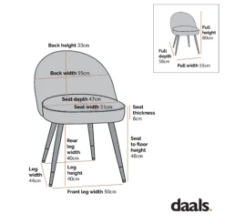 Miyae Set Of 2 Pleated Charcoal Velvet Upholstered Dining Chairs 17 Miyae Set Of 2 Pleated Charcoal Velvet Upholstered Dining Chairs -Entreprise Cc Shop dimensional drawings SEPT 2022 DCH 2144 096c9cfd e361 477d bbe2 e5d2e71cf9cf