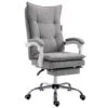 Executive Double Layer Padding Recline Office Desk Chair With Footrest, MR77 Grey Fabric 1 Executive Double Layer Padding Recline Office Desk Chair With Footrest, MR77 Grey Fabric -Entreprise Cc Shop e397f450 6ad8 4bf2 8e35 692849ce58d0